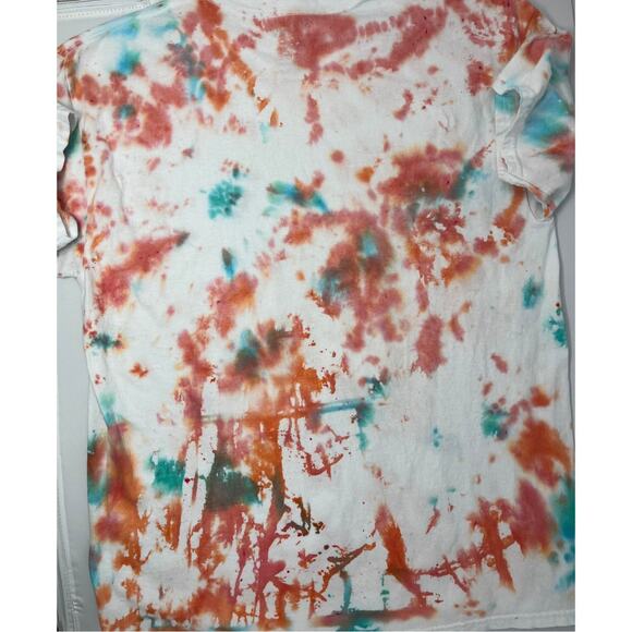 Gildan Tie Dyed Tshirt Men's Size L Pre-Owned in good condition - Picture 2 of 6